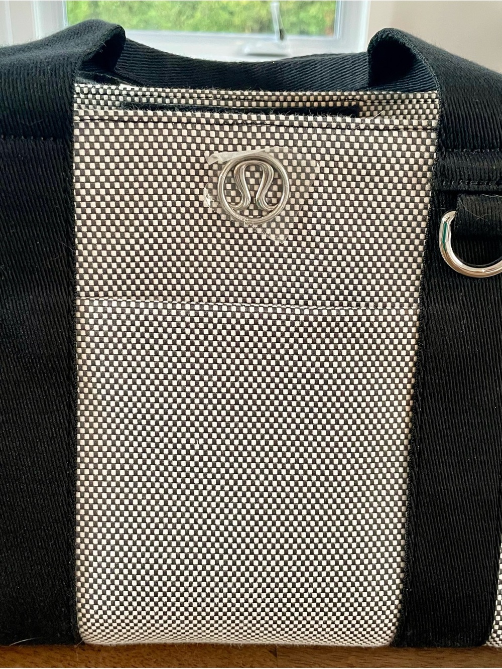 lululemon athletica Black & White Men’s Duffel Bag